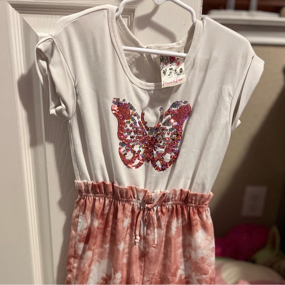 Jenna & Jessie Girls Romper